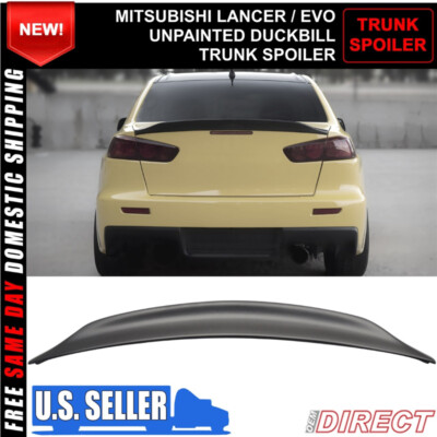 Fits 08-17 Mitsubishi Lancer EVO X 10 MR GSR JDM RS Rear Trunk Spoiler Wing ABS