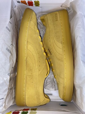 Puma Haribo Suede Mimosa 2021 Size 12 Authentic Yellow Suede Sneaker 382562 01