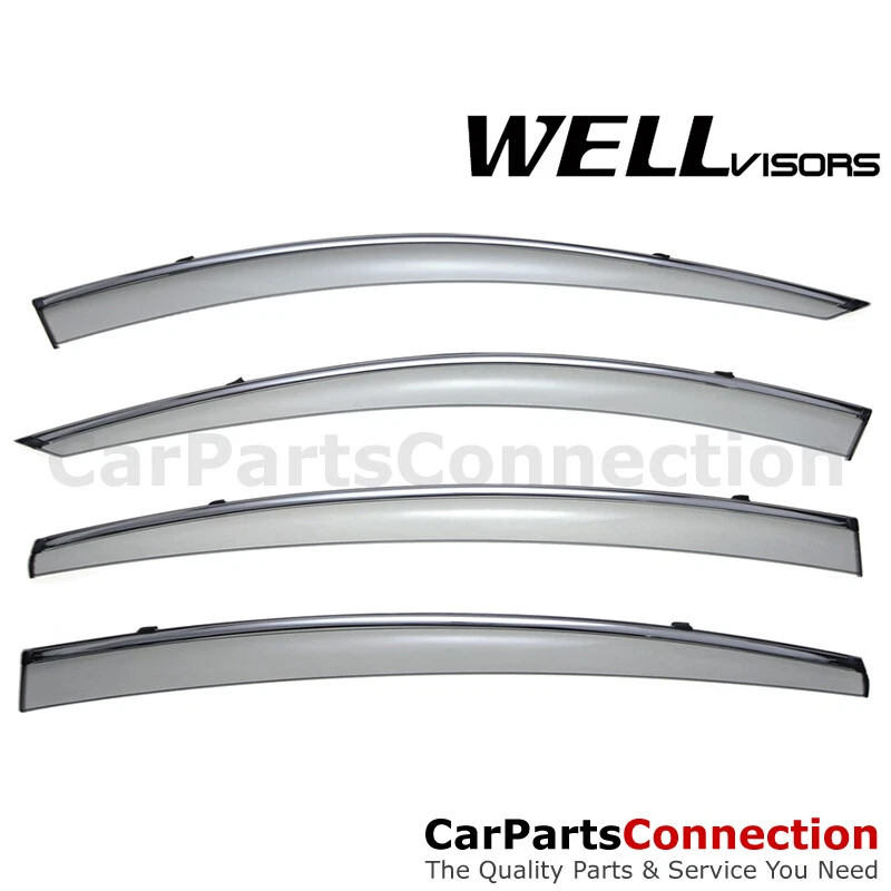Viseras de ventana WellVisors 14-17 Mazda 6 deflectores laterales con deflectores Foto 2 de 4