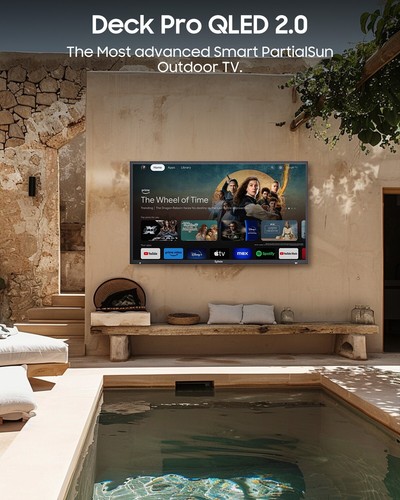 43" QLED Outdoor TV SYLVOX SMART Google TV Waterproof 1000nits For Partial Sun - Picture 5 of 21