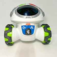 Fisher Price Robot Movi Interactive Educational Talking Games Light TESTED WORKS