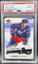 2008 Ultra Scoring Kings Rick Nash PSA 10 GEM MINT *Pop 1* Columbus Blue Jackets