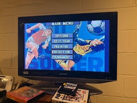 Pro Moves Soccer - Sega Genesis - Complete Tested - w/ Poster/Manual