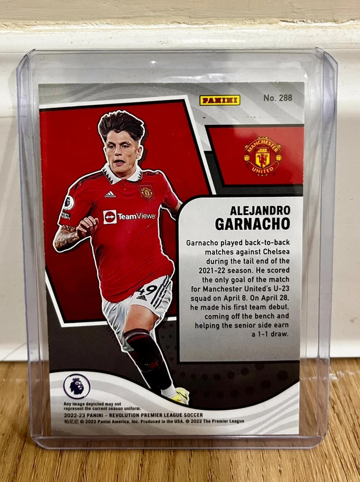 2022-23 Panini Revolution ALEJANDRO GARNACHO RC Man United #288 - Image 2 of 2