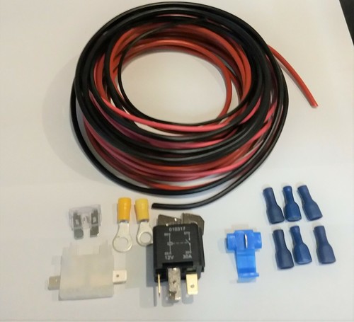 SPLIT CHADERELAIS KIT - 12 V, 30 AMP AUTO CHARGE FREIZEITBATTERIE - TRANSIT ETC.