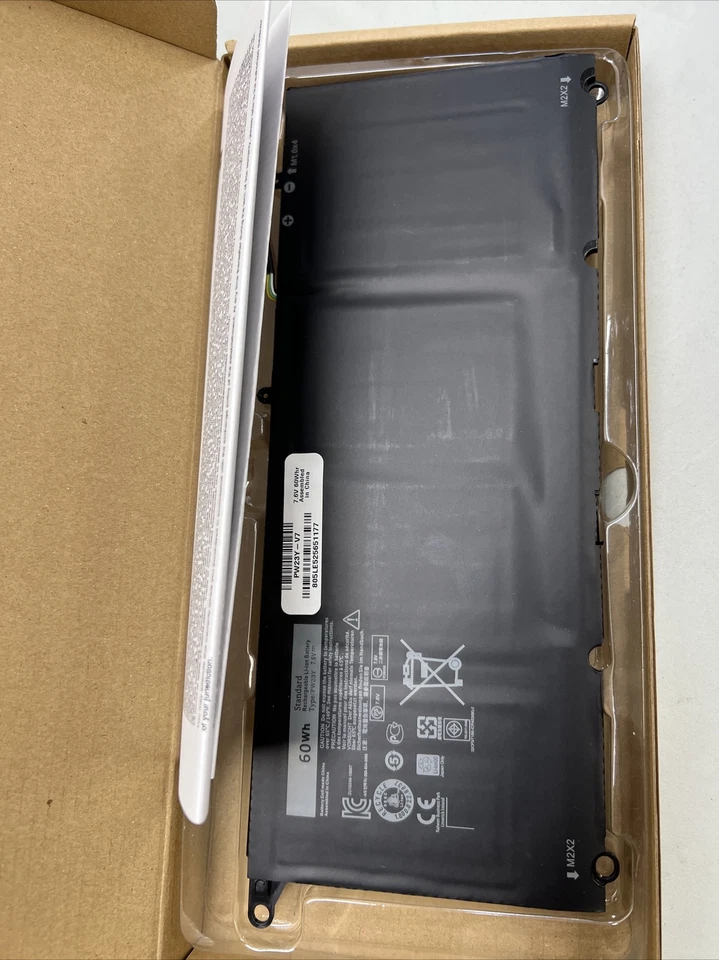 Batería de repuesto V7 para BATERÍA DELL XPS 13 9360 PW23Y 0PW23Y TP1GT RNP72 Foto 2 de 4