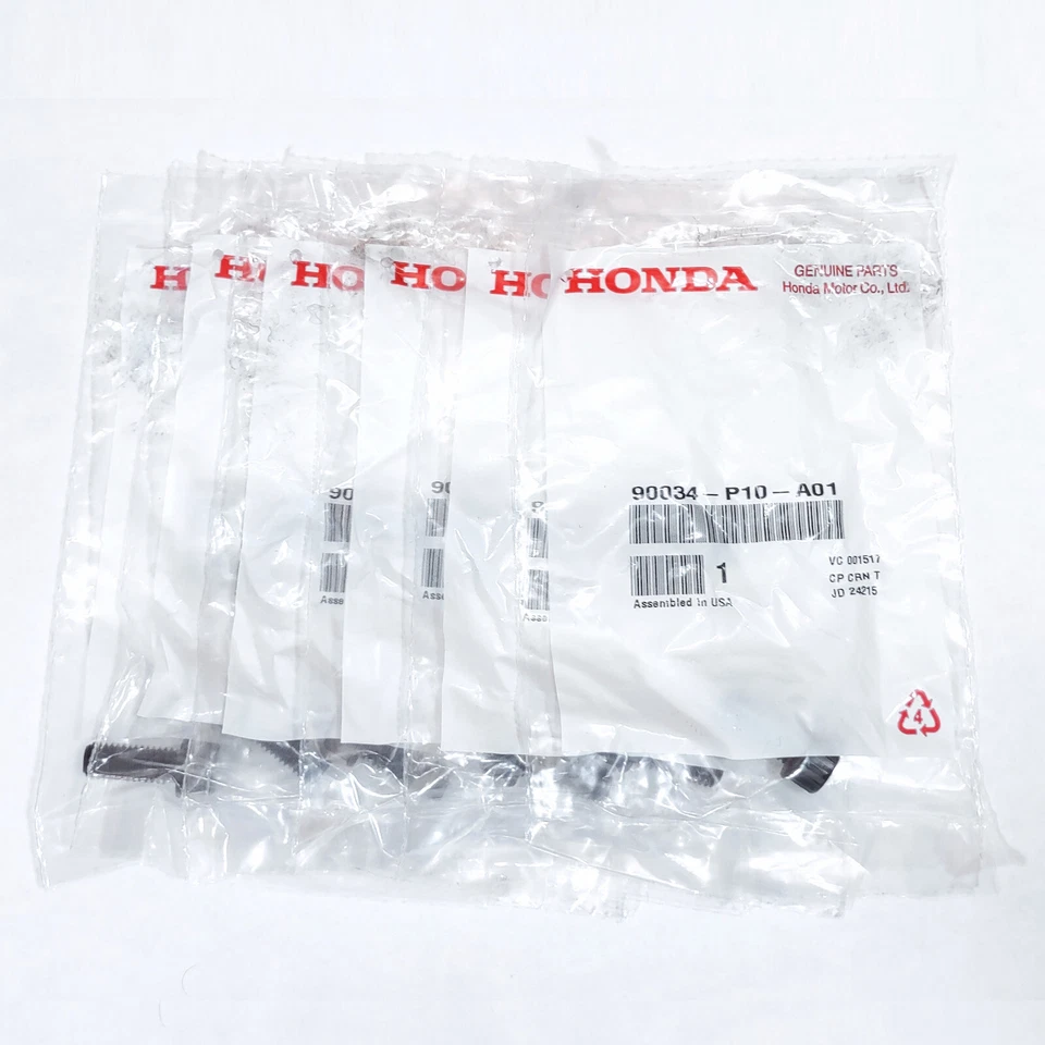 Juego de 6 pernos de placa de presión originales sellados Honda Acura serie D B F K H Foto 2 de 2