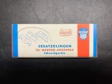 50 ct. Martor No.36 Razor Blades Box