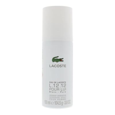 Lacoste Eau de Lacoste L.12.12 Pour Lui Blanc Pure Deodorant Spray