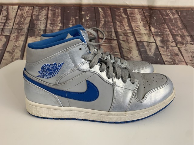 Jordan 1 Mid Wolf Grey - 554724-025 for Sale | Authenticity Guaranteed |  eBay