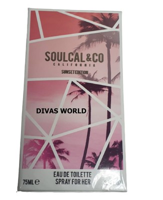 Soulcal \u0026 Co Eau De Toilette Spray For Her x 75ml Sunset Edition Xmas Gift  Box | eBay