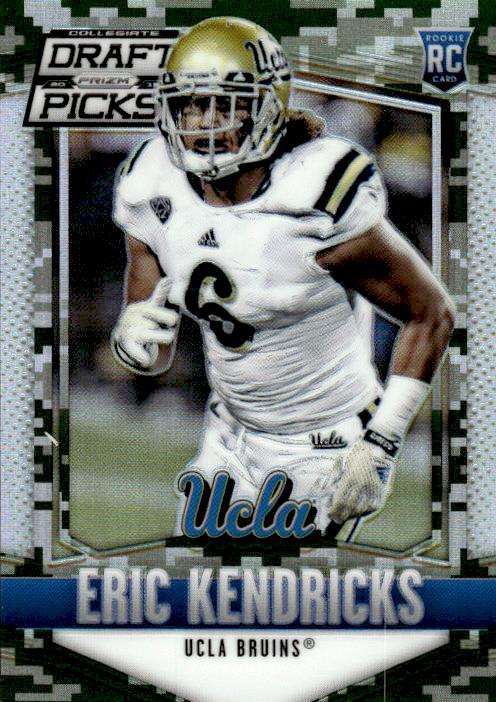 2015 Panini Prizm Draft Picks Camo #183 Eric Kendricks UCLA /199