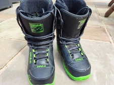 THIRTY TWO 32 LASHED EXUS SNOW BOARDING BOOTS UK 8 BLACK MENS