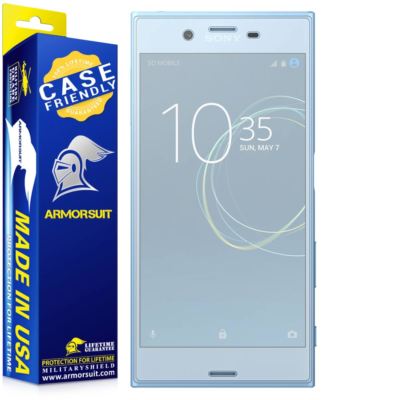 [2 Pack] ArmorSuit Sony Xperia XZ1 Compact Matte Case Friendly Screen Protector
