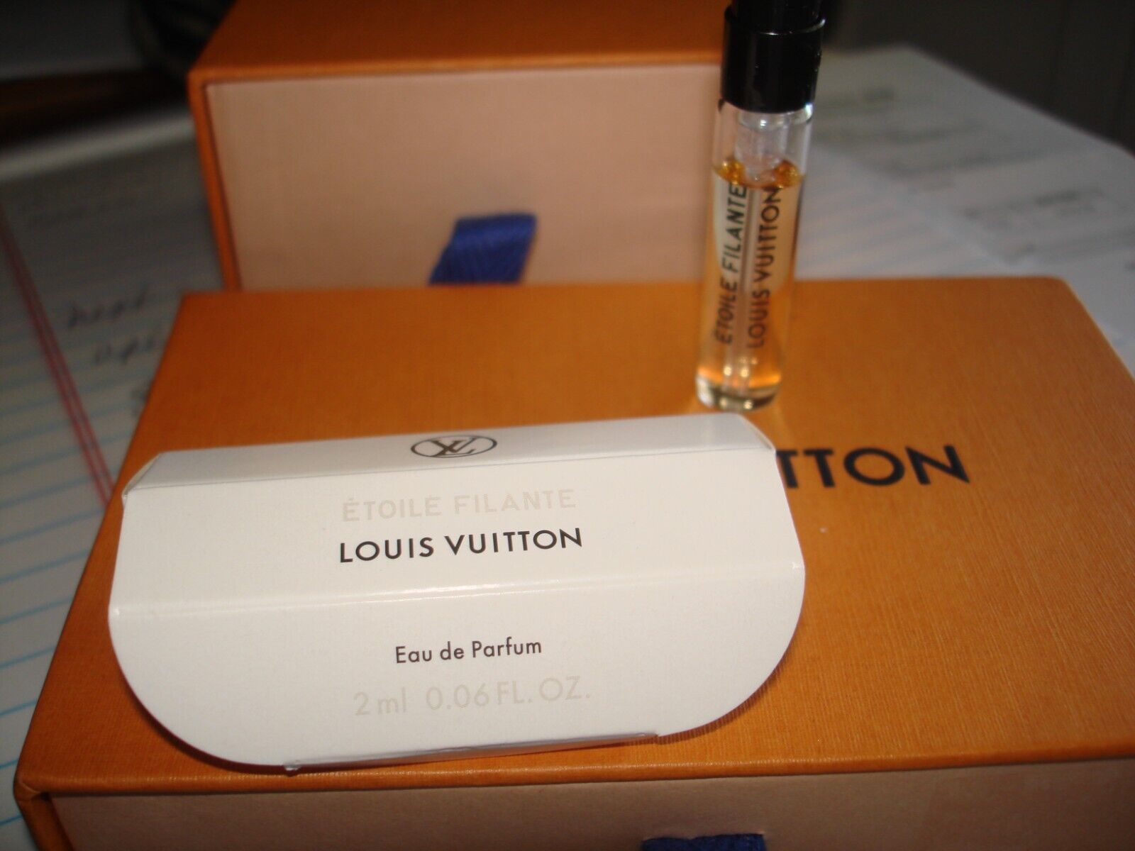 100% Authentic Louis vuitton perfume samples etoile filante 2ML With Box.