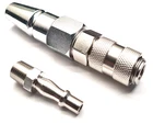 HGV / Tractor Air Brake 'C' Coupling to UK Standard Coupling + 1/4" Male Fitting