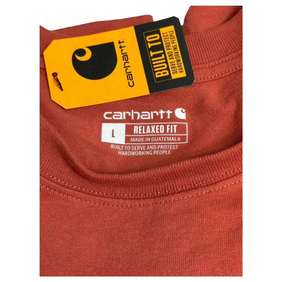 Carhartt Short Sleeve Logo TShirt NWT, Size L Classic Workwear Tee