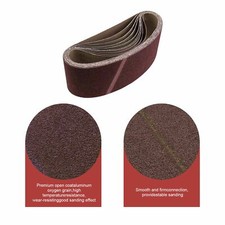 49-0981 NASTRI ABRASIVI DA 1016 X 75 Mm GRANA 80 BERNARDO 10 Pz - Utensili Manzanese - Foto 5