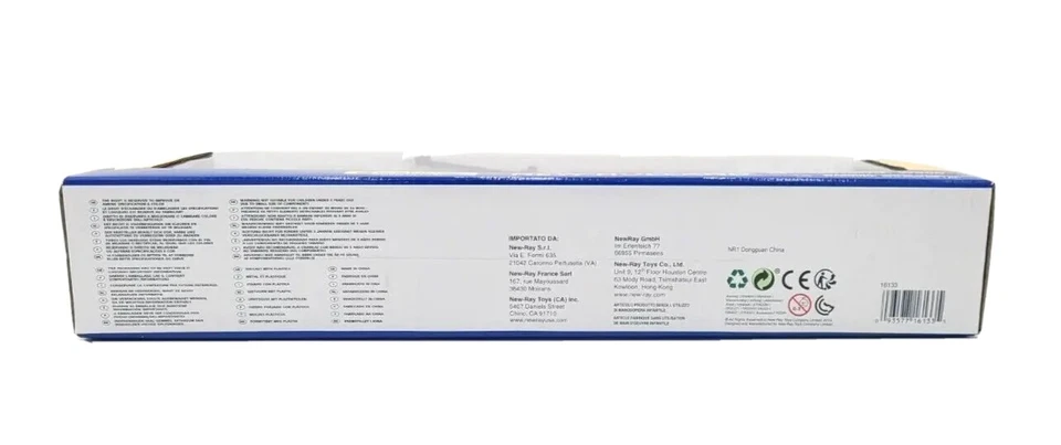 NewRay New Holland Agriculture Blue Kenworth W900 With Tractor and Trailer - Image 3 of 4