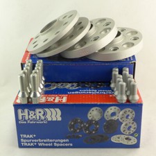 H&R Spurverbreiterung 34/44mm silber für Nissan Qashqai Typ J11