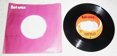 7'' 45 RPM RECORD by SILENT MAJORITY ''COLORS OF MY LOVE'' (1969) FUNK-SOUL / PROMO