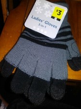 Ladies Gloves 3 In 1