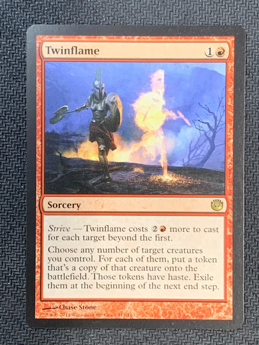 MTG Twinflame Journey Into Nyx Rare 2014 Wizards Of The Coast 115