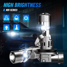 NOVSIGHT H11 LED Headlight Bulbs High Low Beam 6500K 17000LM Super Bright Lamps