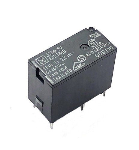1 pz relè di alimentazione Panasonic JQ1a-5V AJQ3349 4 pin 5A 250 V - Foto 1 di 1