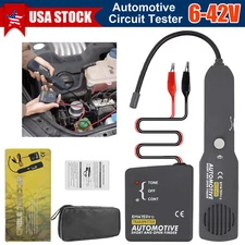6-42V DC Automotive Circuit Tester-Short/Open Finder & Wire Tracker Tool