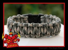 550 Paracord Survival Bracelet Cobra - Desert Foliage