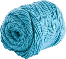 Knit Picks Dishie Worsted Weight 100% Cotton Yarn Blue - 3.5 oz (Azure)