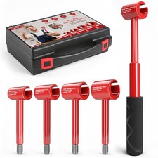 4 in 1 Door Hinge Adjustment Tool Multi-Size Hinge Gap Adjusting Wrench Kit H...