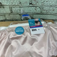 New 5XL/12 Vanity Fair Radiant Undershapers PLUS Light Control Brief 3 Pk Women