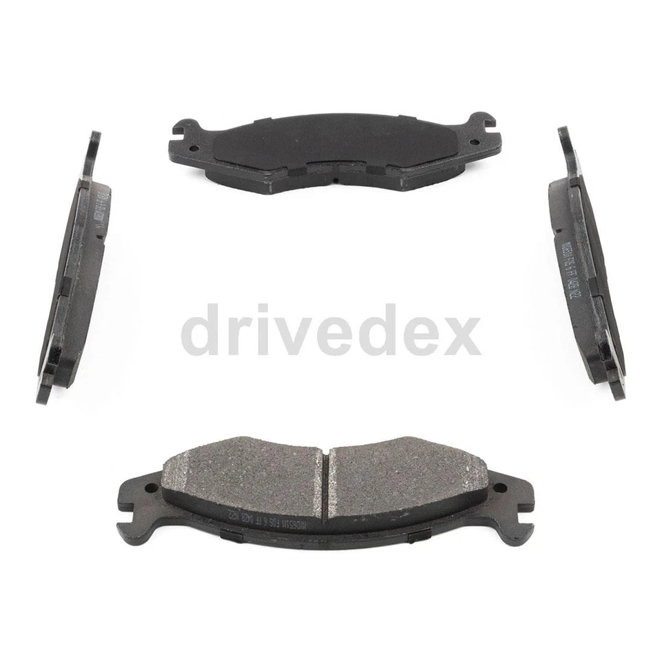 Front Rotors Semi-Metallic Brake Pads For 2000 2001 1992 1993 AM General Hummer_ - Image 4 of 4