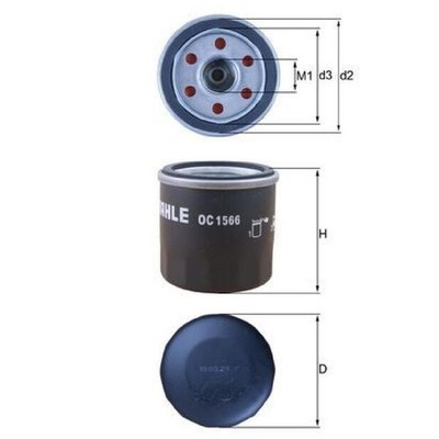 Knecht Ölfilter 15410MM9305 15410MM9405 15410MM9P00 15410MM9P01 21235585
