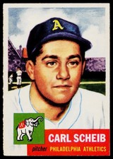 1953 Topps #57 Carl Scheib