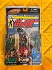 New GI Joe 2005 Scarlett V4 / Cobra Commander V23 / Breaker V3 Comic Book Pack