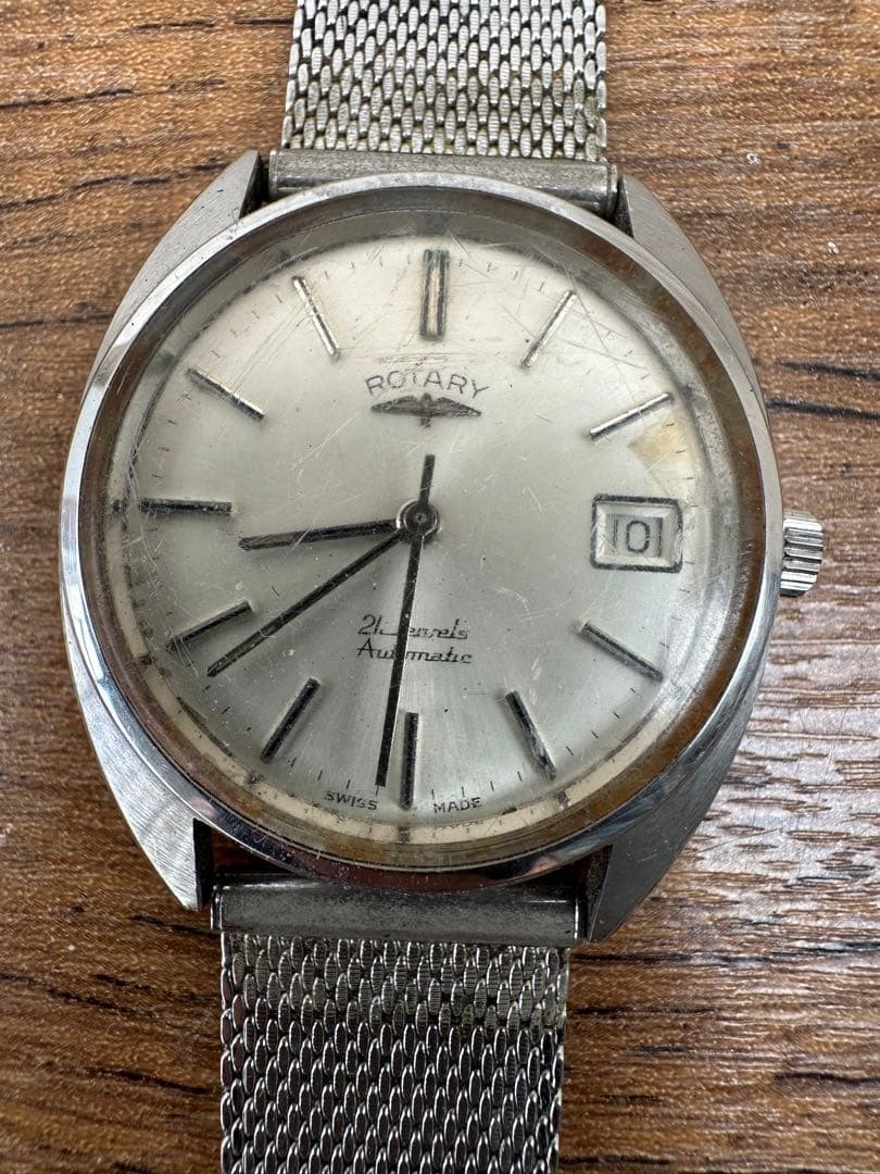 ROTARY Rotary automatic men's vintage F166 image 6