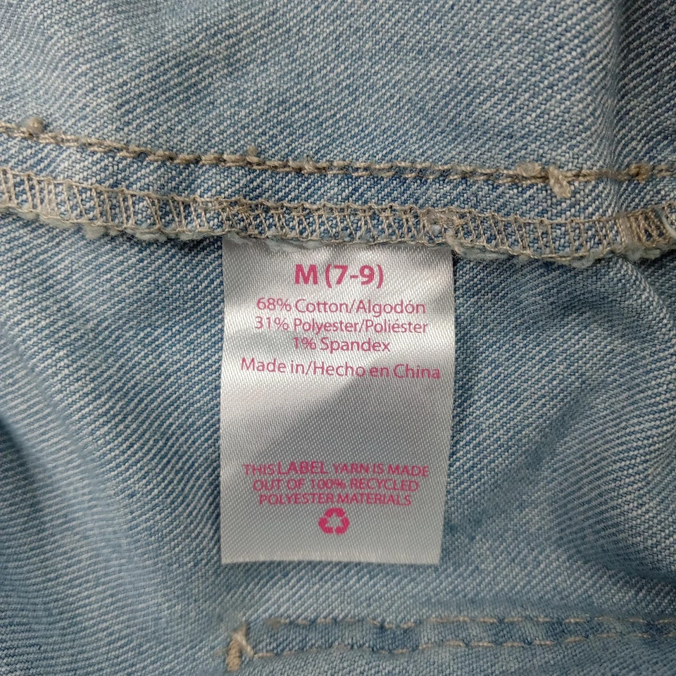 Pantalones de mezclilla para mujer No Boundaries lavado medio ligero puños elásticos cintura Foto 4 de 4