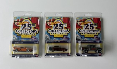 Hot Wheels 25th Collectors Nationals St. louis Full Set Limited Edition