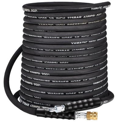 #ad YAMATIC 3 8 Pressure Washer Hose 50 FT 4200 PSI 360 Swivel $89.99