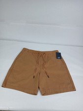 Gap Men  s Size Large Pull On Shorts Brown Sugar With Draw String New With Tags