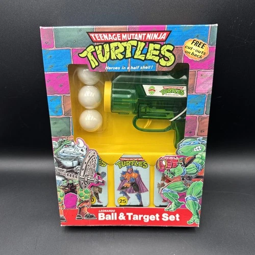 Vintage Teenage Mutant Ninja Turtles TMNT Ball & Target Set Game 1989 NEW IN BOX