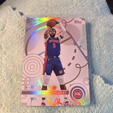 Topps 2025 Match Attax Malik Beasley Detroit Pistons #139 Holofoil Card