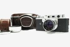 Extremely rare Top MINT Melcon I Type F Camera Nikkor 5cm f2 Black Belt JAPAN