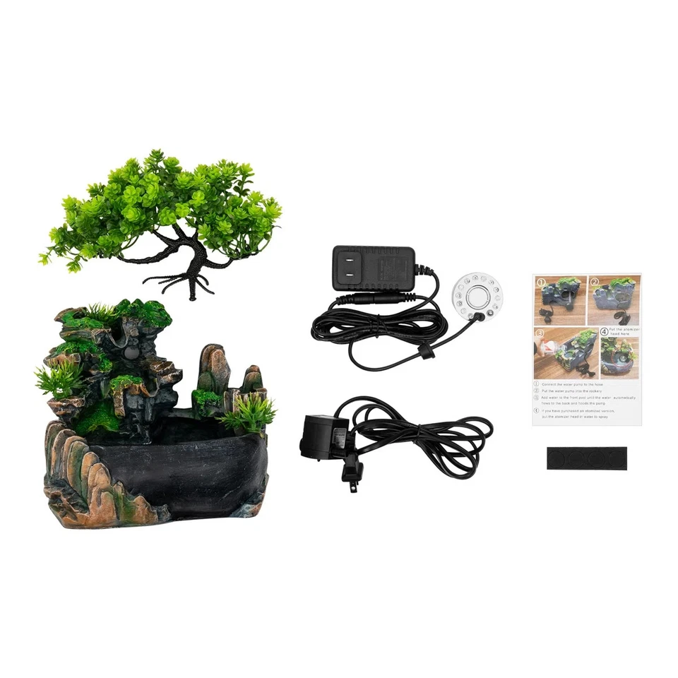 Kitson Fuente de Mesa Resistente a la Intemperie con Luz Foto 2 de 4