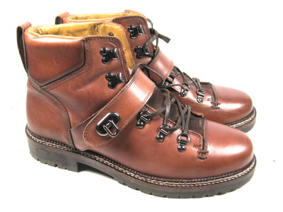 Massimo Dutti Mens Shoes in 43 / UK 9 / Mint / Brown / High NP