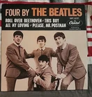 Beatles EP FOUR BY THE BEATLES Capitol EAP 1-2121 Picture Sleeve