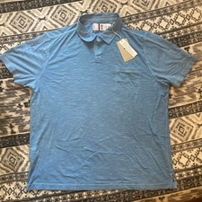 NEW Tommy Bahama Mens Size XXL beach fade Johnny Collar Polo Shirt infinity pool